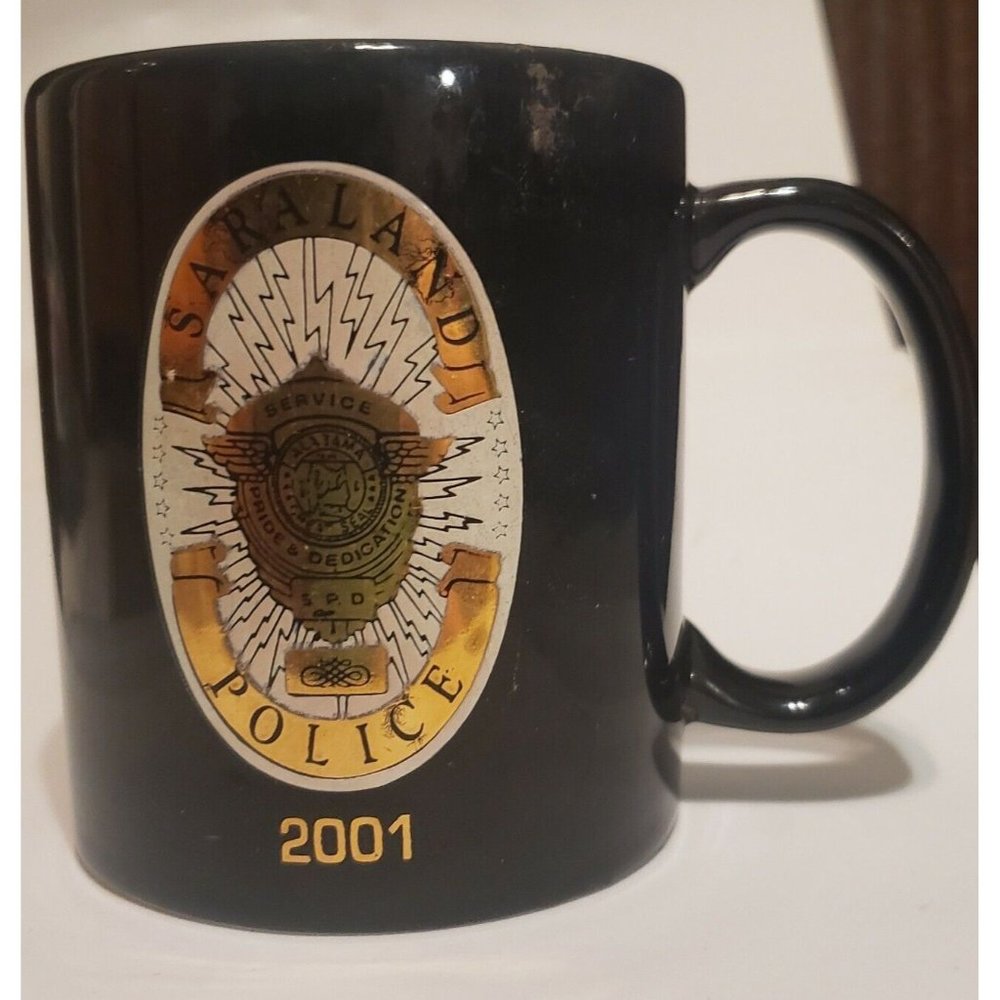 City of Saraland, Alabama Police Department Coffee Tea Cup Mug.